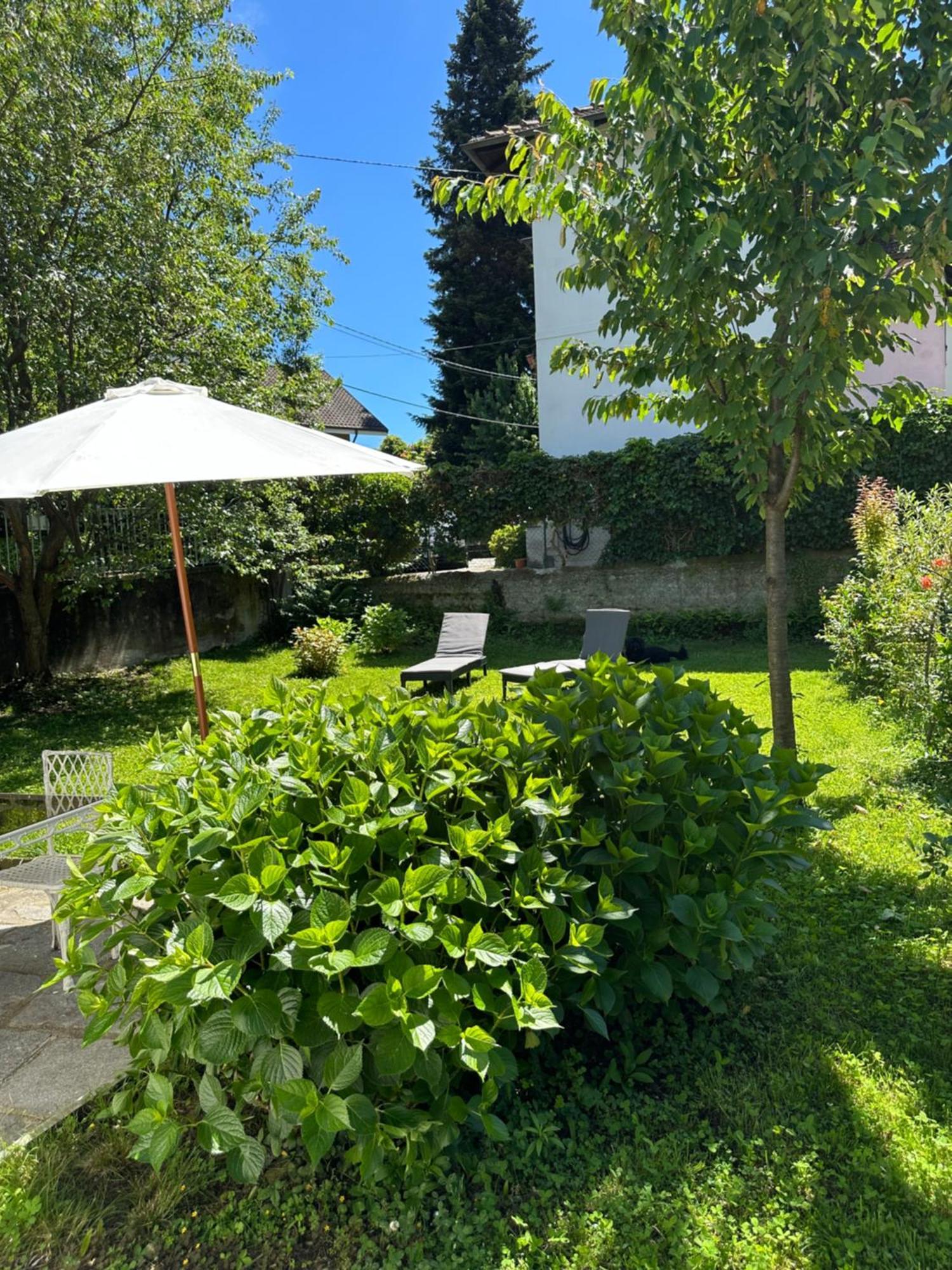 Casa Del Custode: Renovated Flat With Garden In A Villa Near The Lake Стреза Экстерьер фото